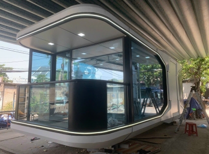 Kính hộp cách âm cách nhiệt nhà phi thuyền 