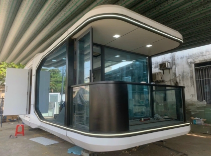 Kính hộp cách âm cách nhiệt nhà phi thuyền 