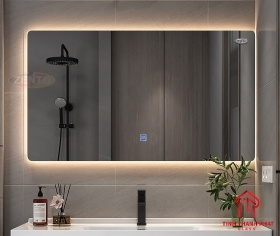 Kính Gương Led  chữ nhật nằm ngang Nhà Tắm